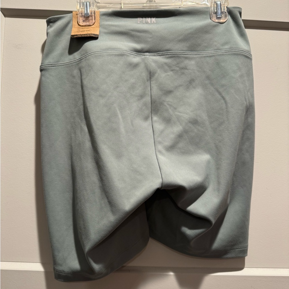 NWT PINK High Waist Ruched V 6” Bike Short - Picture 4 of 8